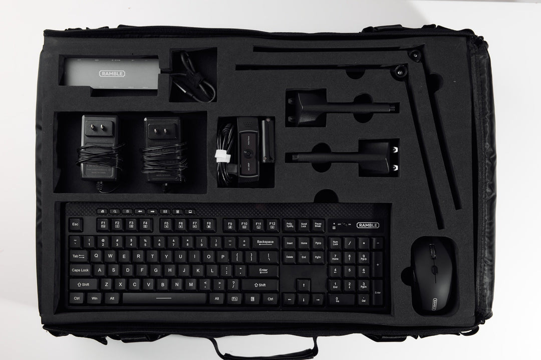 When a Travel Workstation in Luggage Replaces the Hotel Business Center
