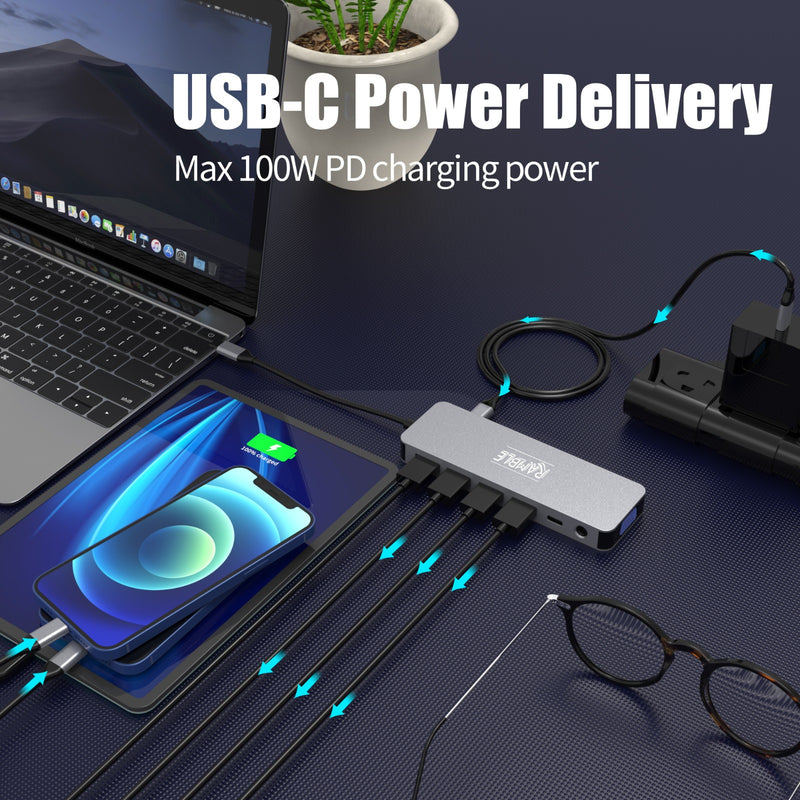 13 in 1 USB C hub